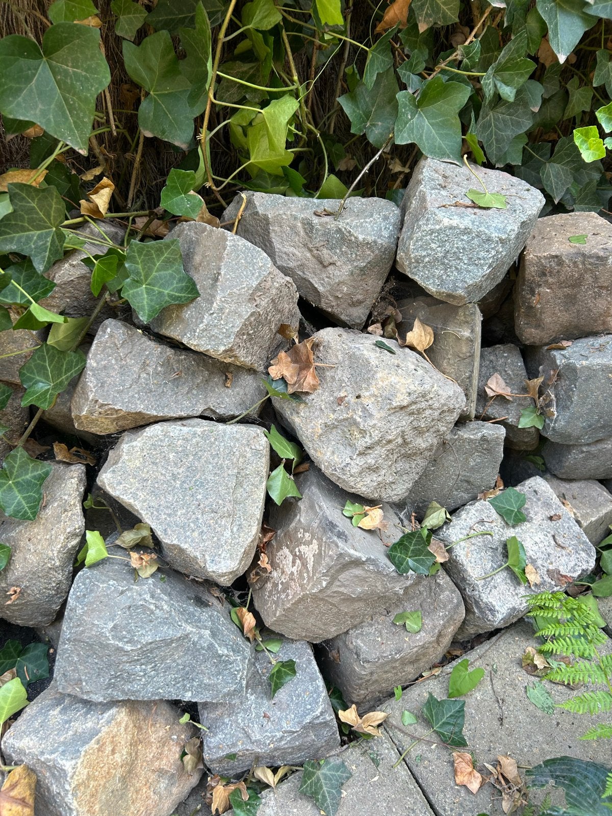 Kinderkopjes - kasseien Gebruikte natuurstenen keien, Ophalen, Gebruikt, Graniet, Kei