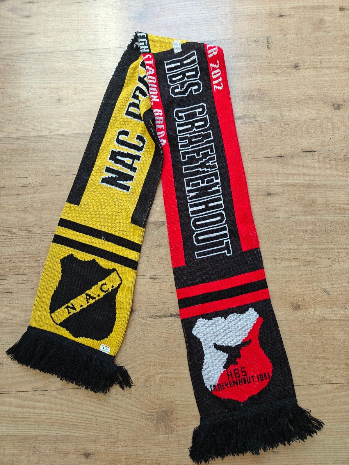 NAC Breda vs HBS Craeyenhout sjaal, Ophalen of Verzenden, Zo goed als nieuw