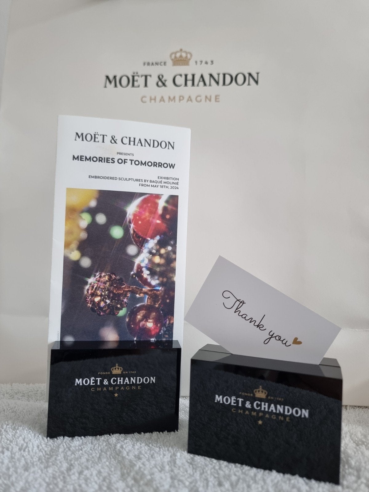 Moët & Chandon Menuhouder / Kaarthouder, Ophalen of Verzenden, Nieuw