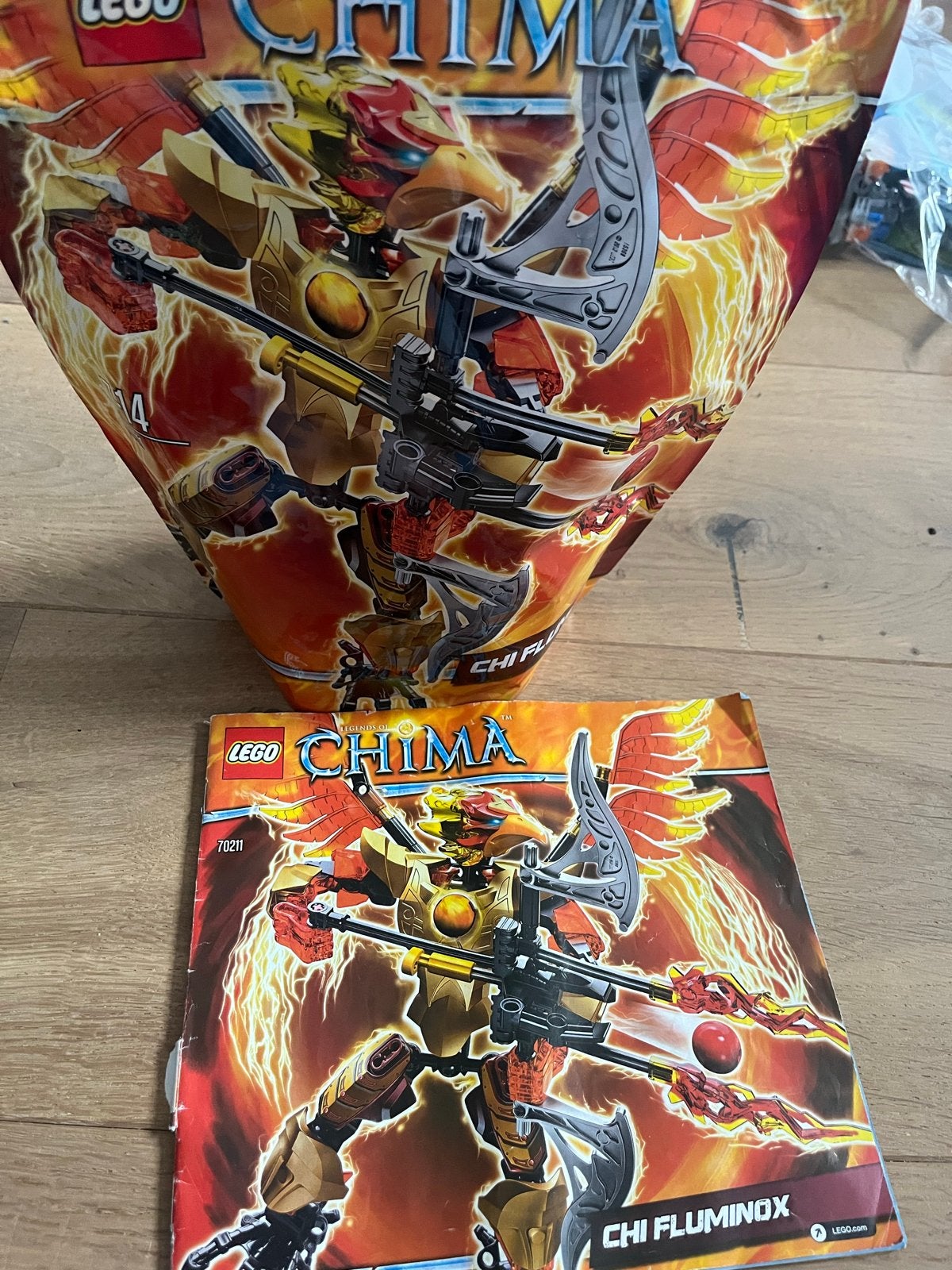 LEGO Legends of Chima: Chi Fluminox (Geopend, ongebruikt), Ophalen of Verzenden, Zo goed als nieuw, Overige merken