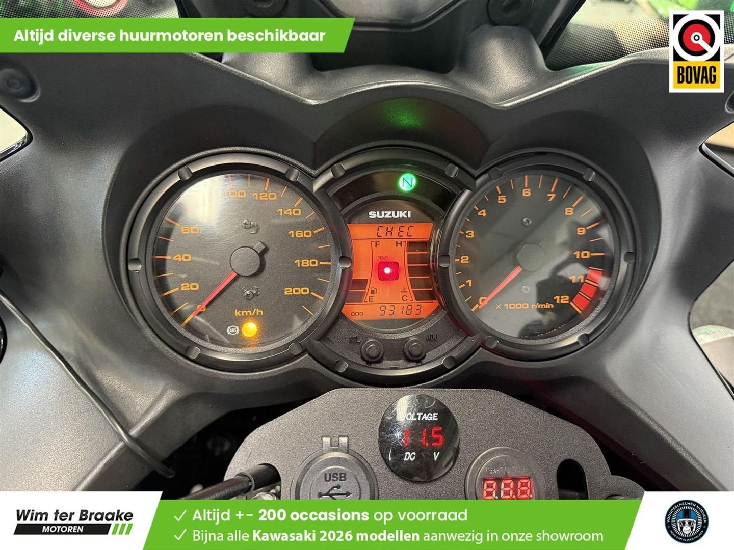 Suzuki DL 650 V-Strom (bj 2010) 92,899 km, Motoren, Motoren | Suzuki, Motorrijbewijs A, Bedrijf, Onbekend, Meer dan 35 kW
