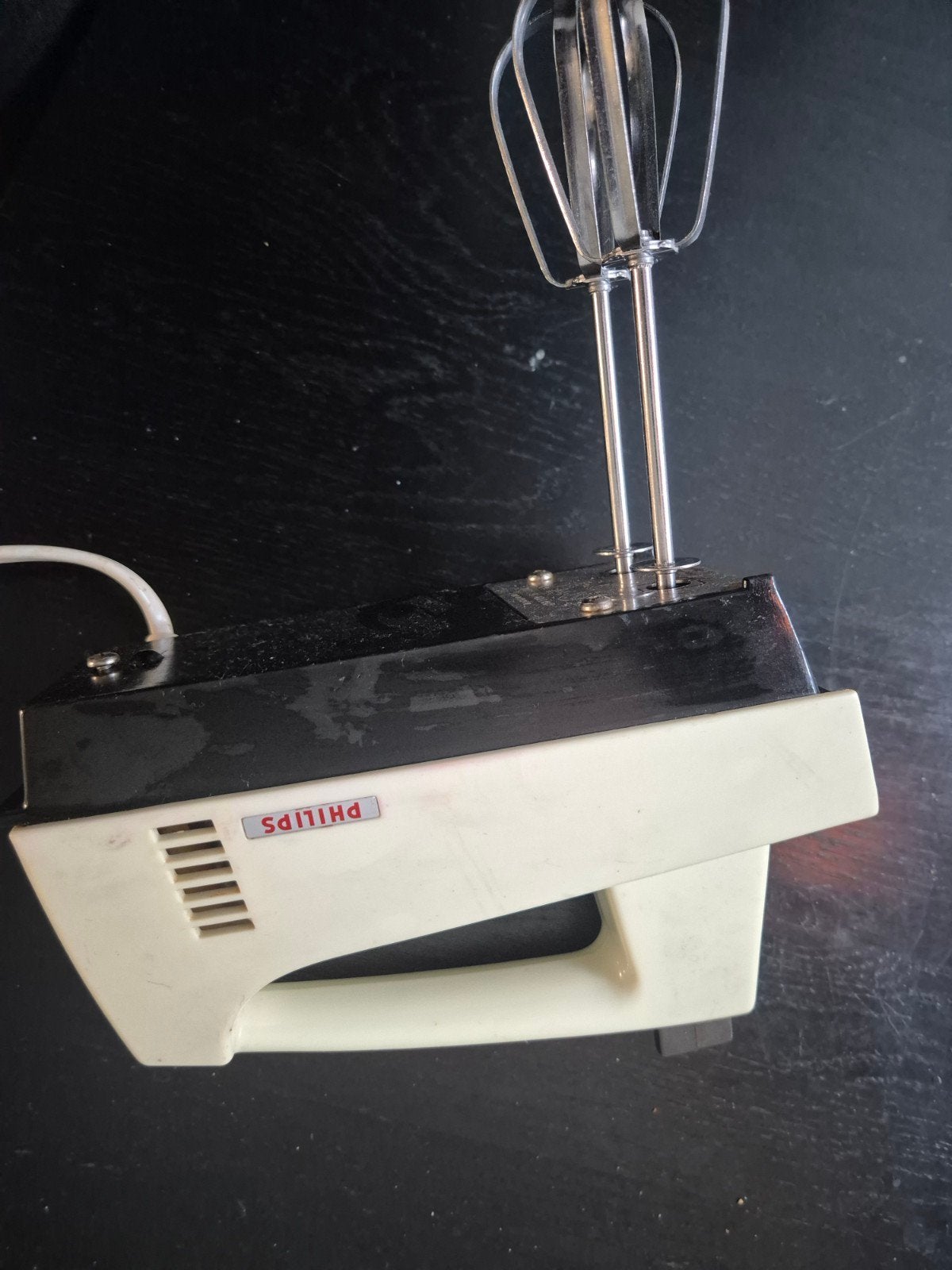 Originele Philips retro mixer - Vintage keukenapparaat, Ophalen of Verzenden, Gebruikt, Wit