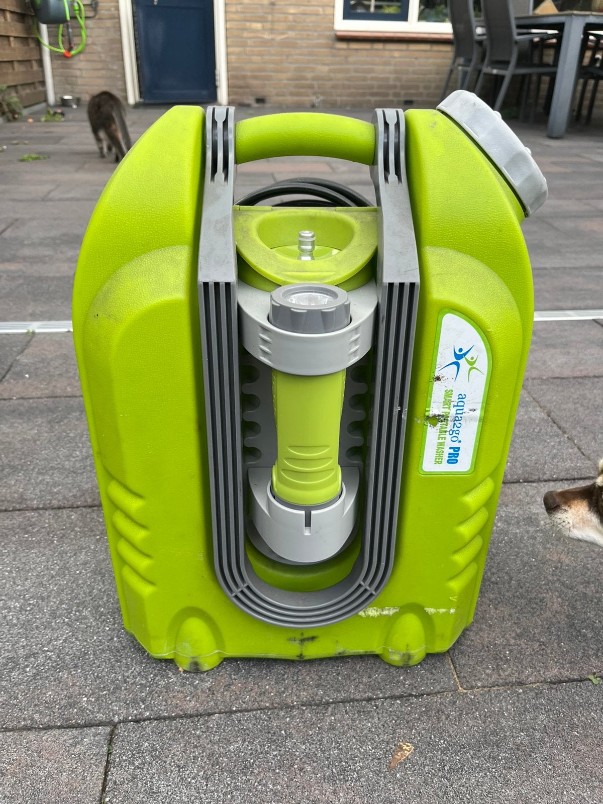 Aqua2go mobiele hogedruk reiniger, Ophalen, Zo goed als nieuw, Accu