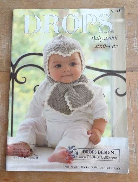 Drops Design baby nummer 18 baby breiboek en haakboek, Hobby en Vrije tijd, Breien en Haken, Verzenden, Zo goed als nieuw, Breien