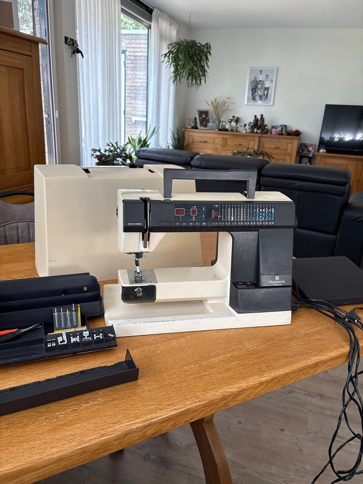 Husqvarna Prisma 940 Naaimachine -  gebruikt, Hobby en Vrije tijd, Ophalen of Verzenden, Gebruikt, Naaimachine, Husqvarna