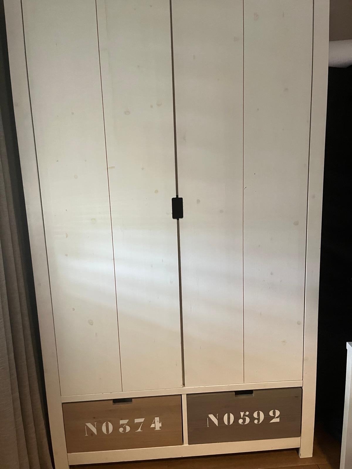 Kast gratis af te halen (gedemonteerd), Huis en Inrichting, Ophalen, Gebruikt, 100 tot 150 cm, 150 tot 200 cm