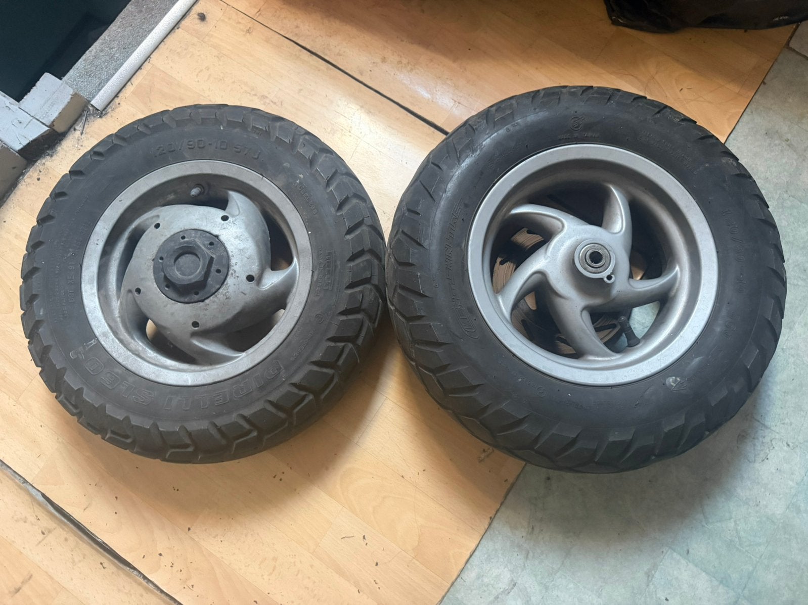 Piaggio tph XR velgenset 140mm 10inch 125cc 180cc, Ophalen of Verzenden