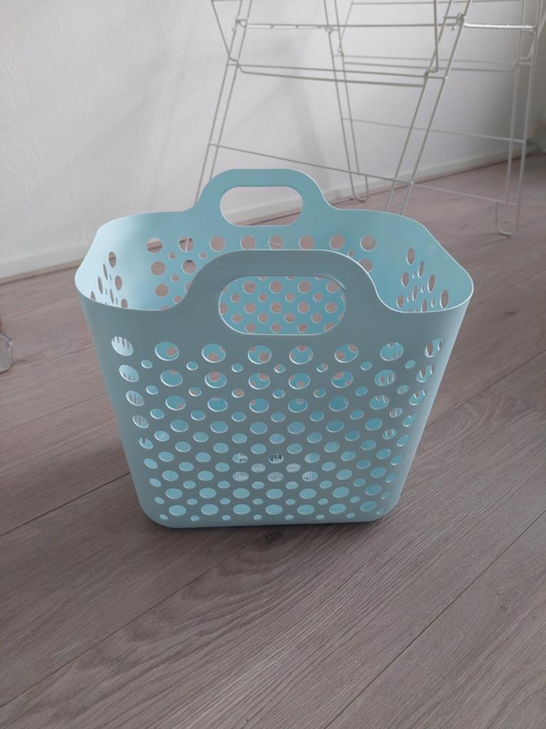 IKEA wasmand, blauw, Ophalen
