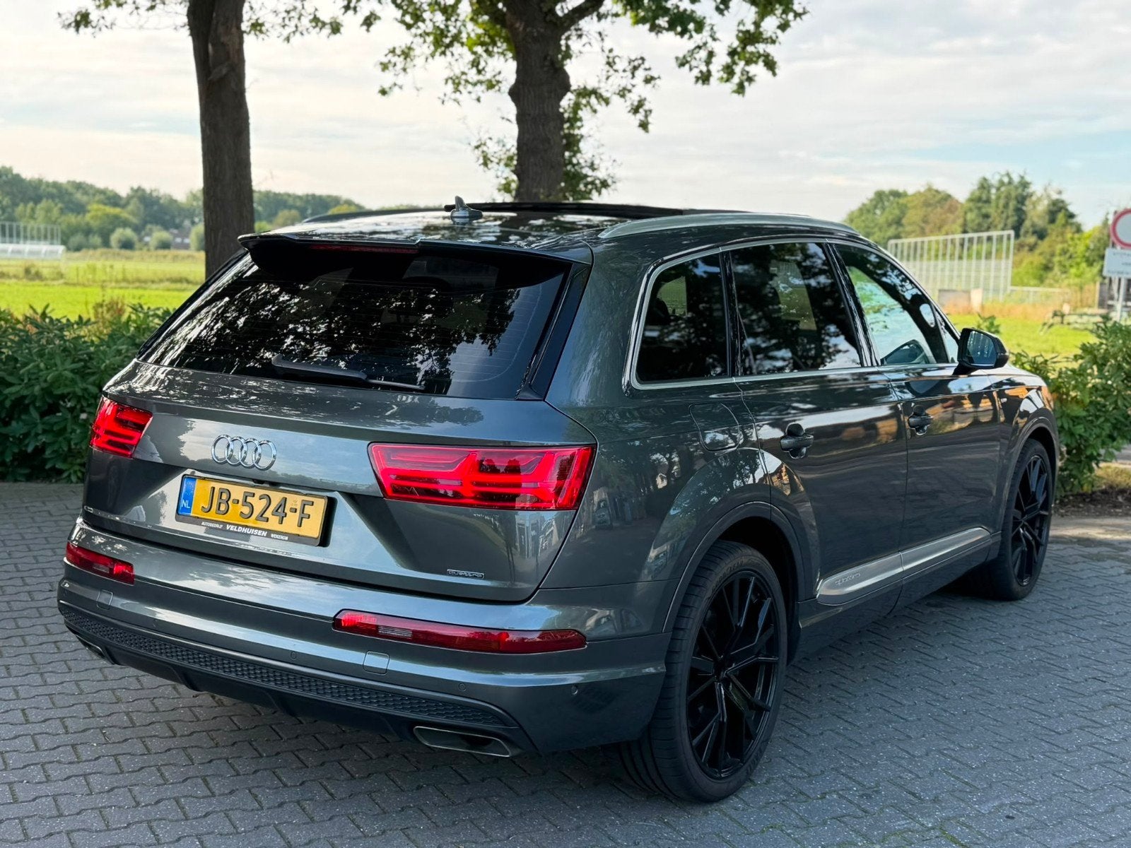 Audi Q7 3.0 TDI 160KW Quattro AUT 2016 Grijs, Automaat, 241 €/maand, 7 stoelen, Diesel