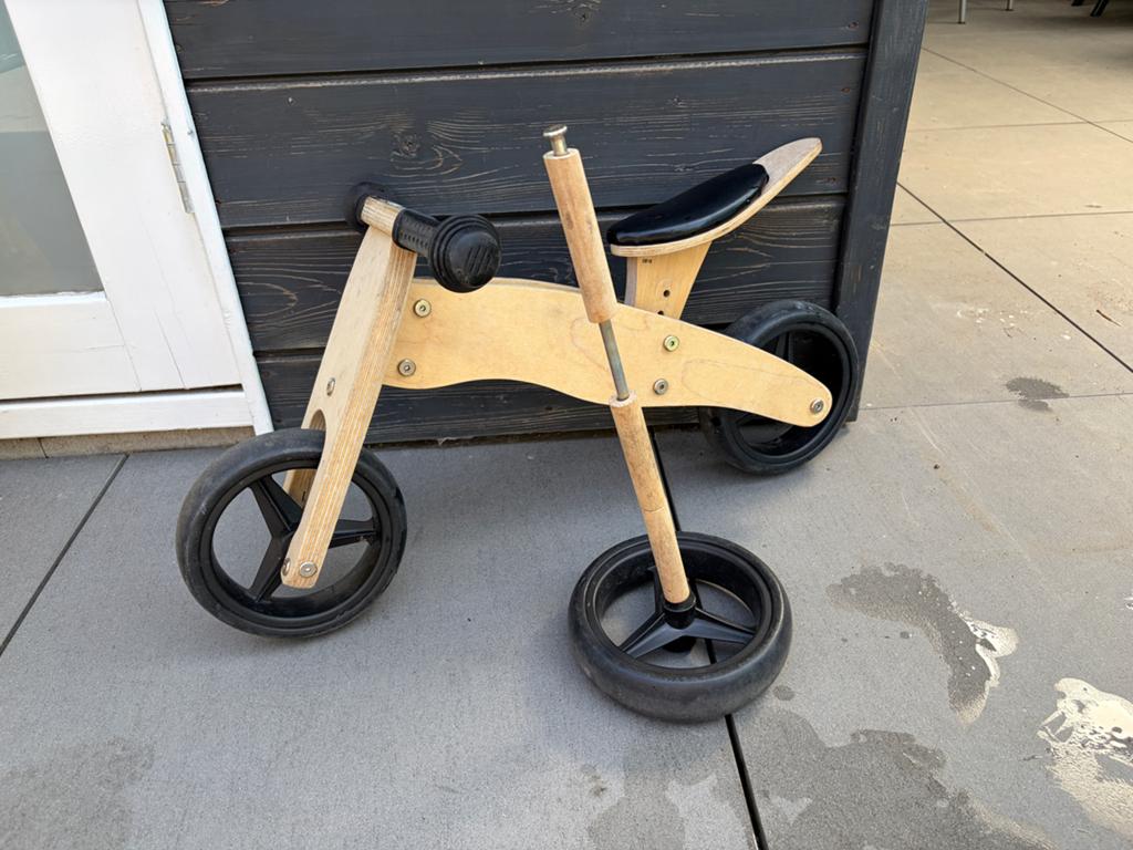 Houten loopfiets in goede staat, Ophalen of Verzenden, Zo goed als nieuw, Loopfiets