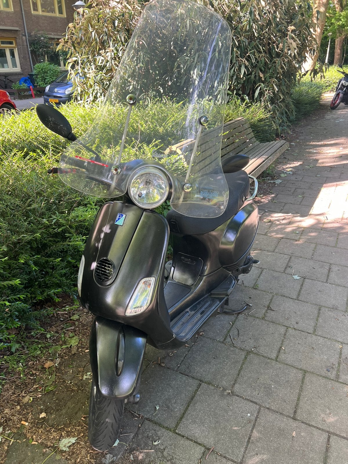 Vespa lx 2012 piaggio snor 4t zwart, Fietsen en Brommers, Ophalen, Gebruikt, Benzine, Vespa LX
