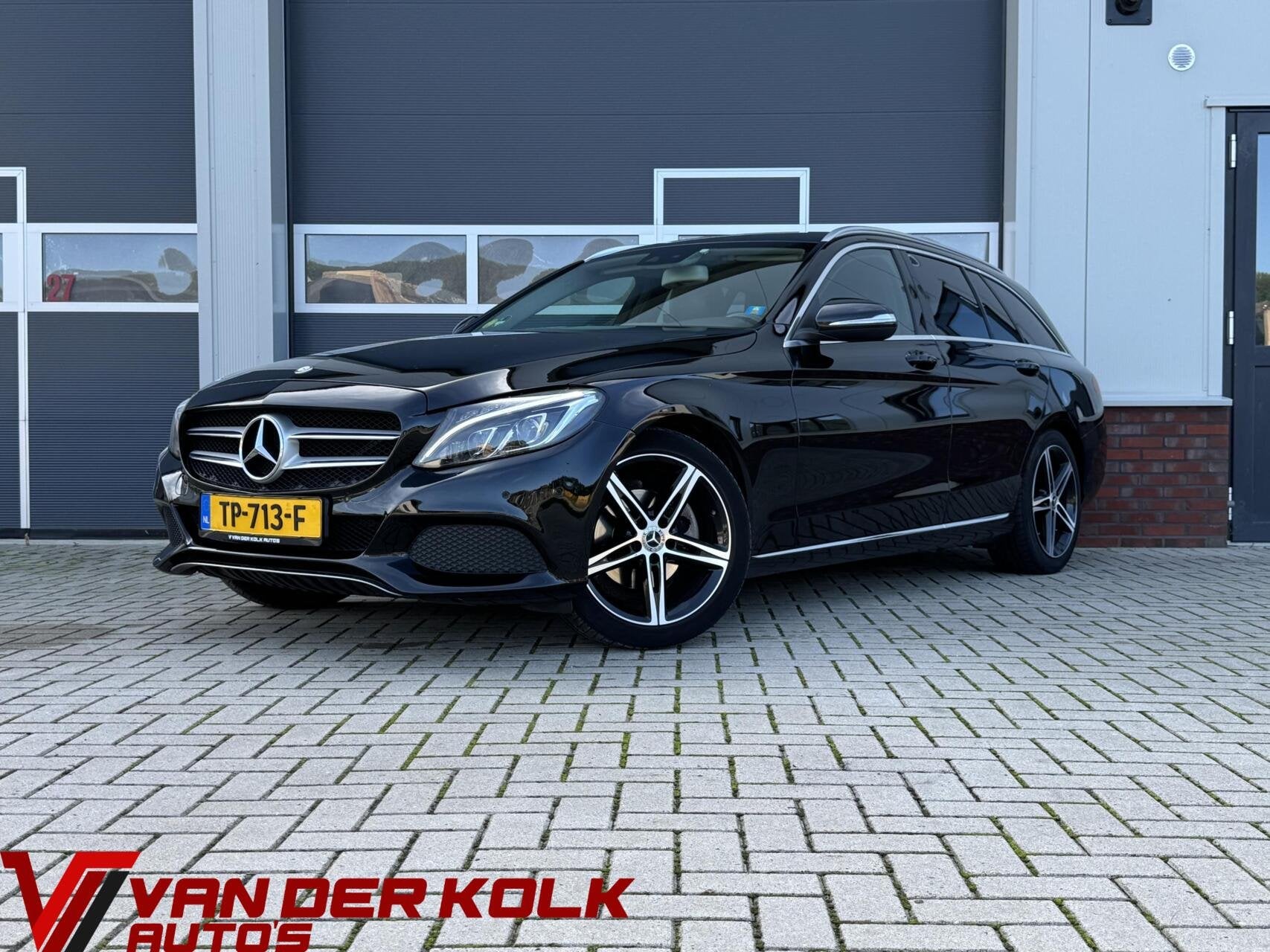Mercedes C-klasse Estate 200 CDI Edition 1| Half Leder | Bur, Automaat, Gebruikt, Euro 6, Leder en Stof