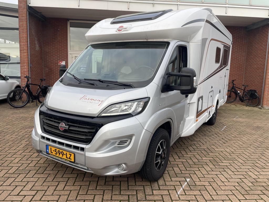 Bürstner lyseo Harmonyline Rondzit, Caravans en Kamperen, Campers, Ringverwarming, Fiat, Airbags, Tot en met 2