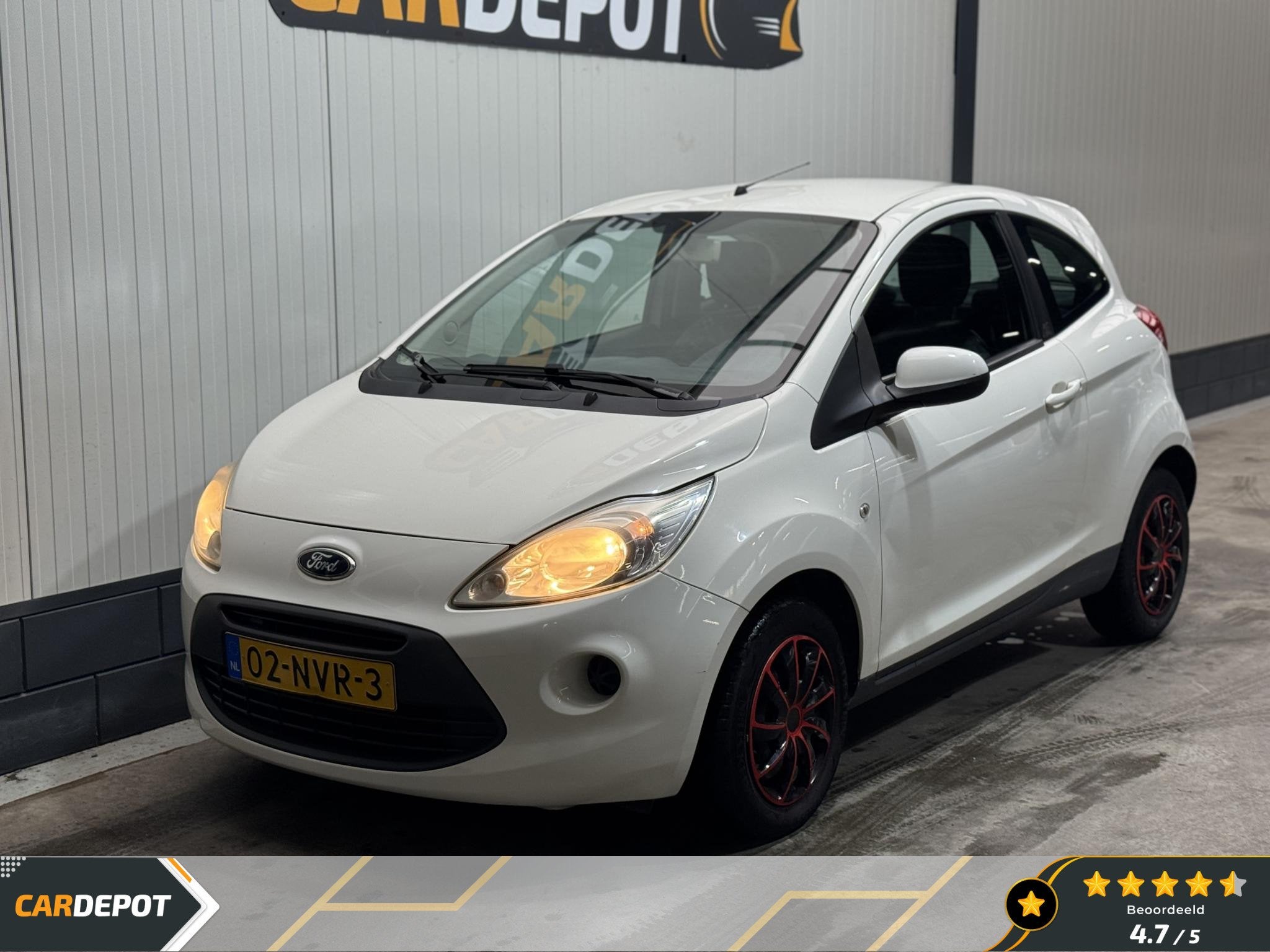 Ford Ka 1.2 Comfort start/stop, Auto's, Voorwielaandrijving, Euro 5, Stof, Gebruikt