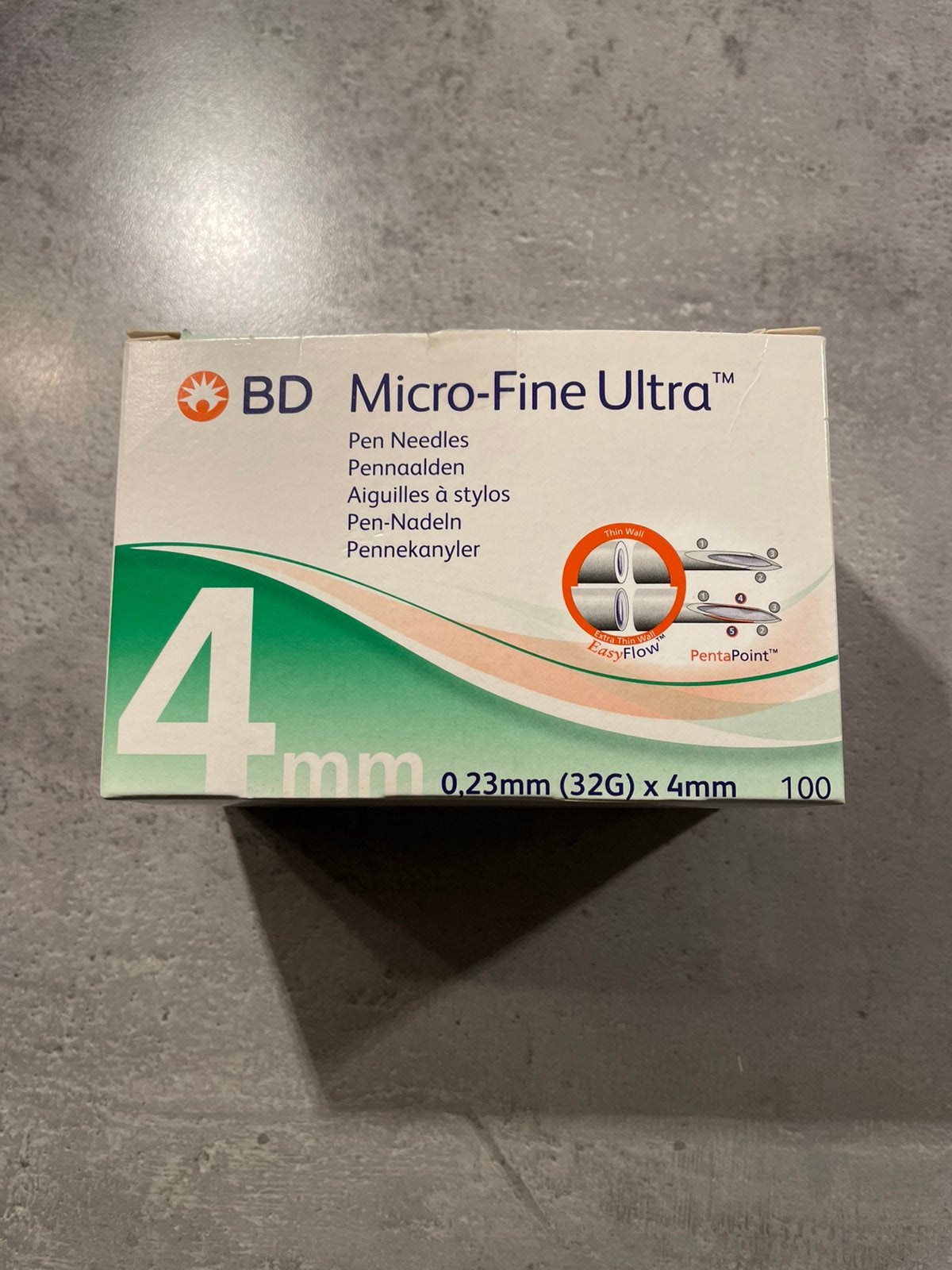 80 BD Micro-Fine Ultra insuline naalden, Ophalen of Verzenden, Nieuw