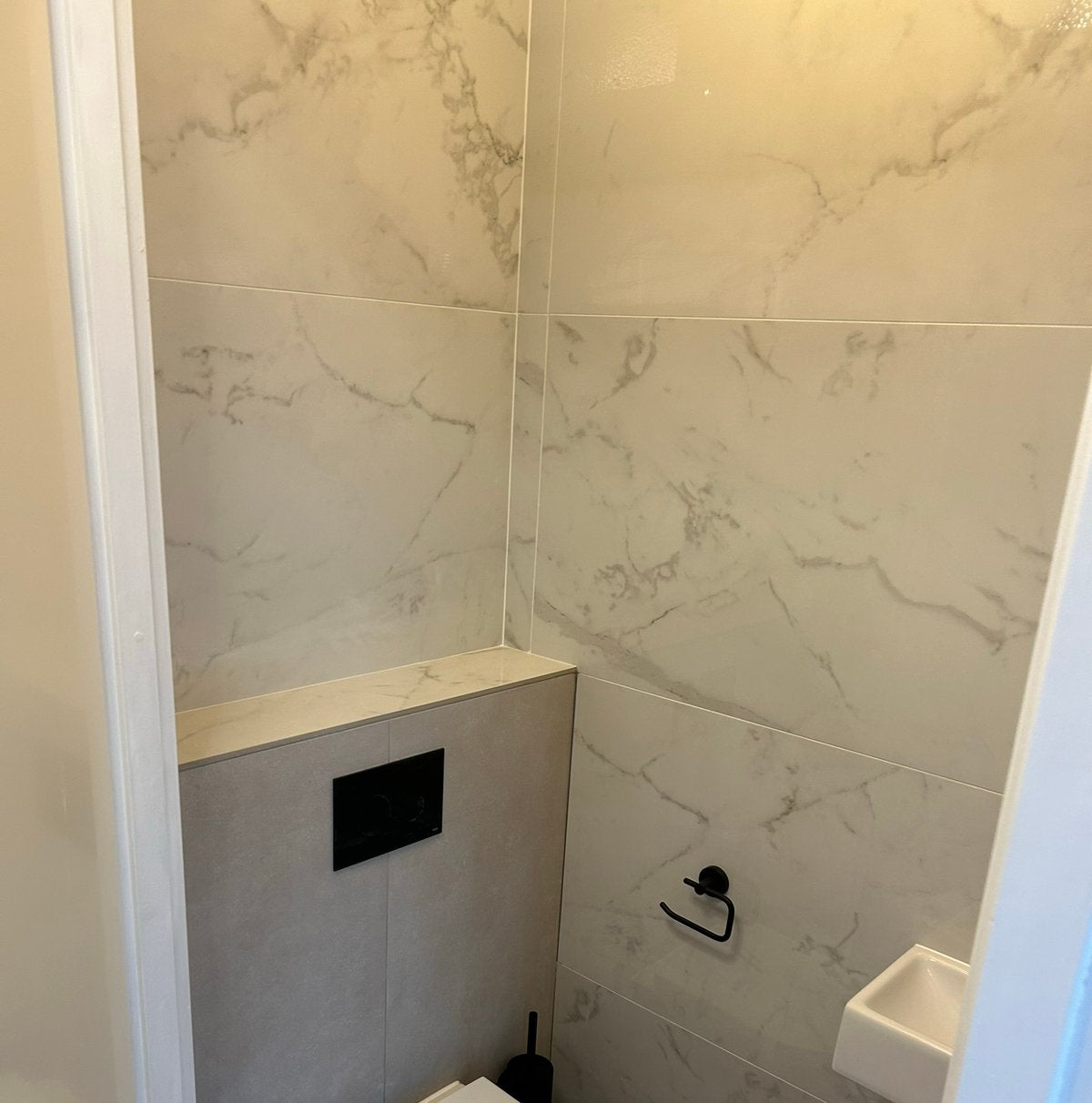 Marmeren wand tegels 2x, Ophalen, 60 cm of meer, Nieuw, Minder dan 5 m²