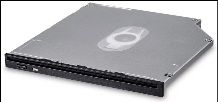 H-l data storage 9mm slim dvd writter, Ophalen of Verzenden, Gebruikt, Dvd-recorder, Overige merken