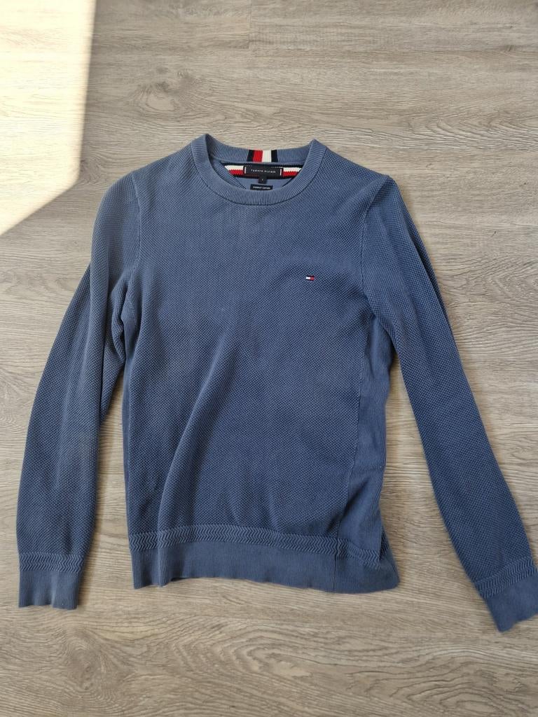Tommy hilfiger trui, Ophalen of Verzenden, Zo goed als nieuw, Blauw