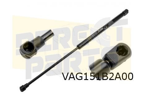 Seat Leon (12/99-9/05) (1M) Gasveer achterklep OES! 1M682755, -, Verzenden, -, Nieuw