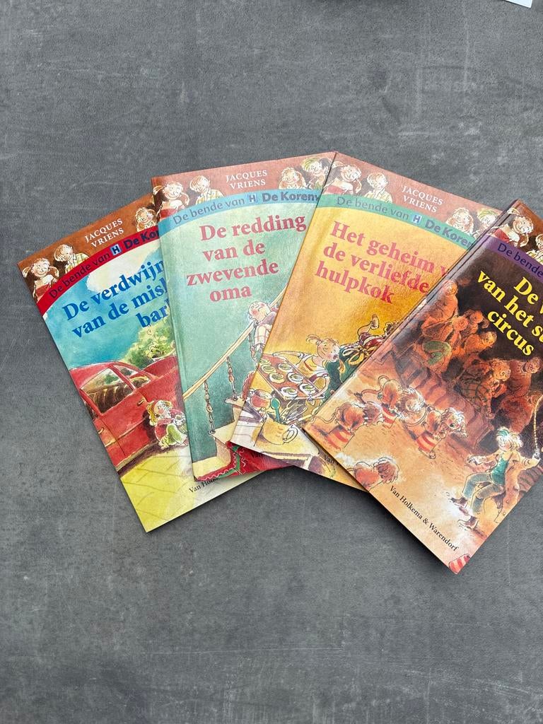 De bende van H. de Korenwolf - 4 boeken, Ophalen of Verzenden, Gelezen, Fictie algemeen