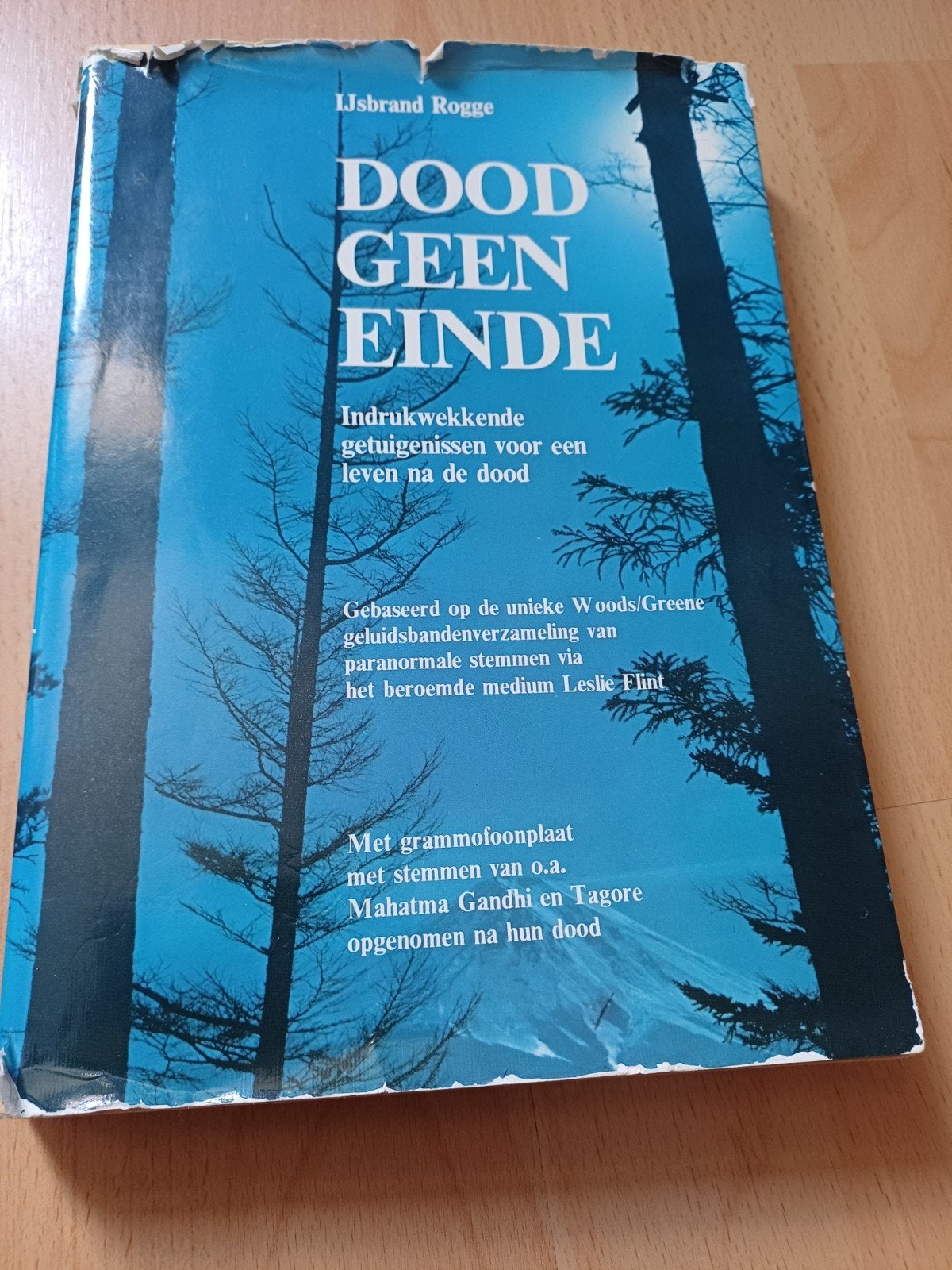 Dood Geen Einde - IJsbrand Rogge (incl. grammofoonplaat), Gelezen, Ziel of Sterfelijkheid, Ophalen of Verzenden, IJsbrand Rogge