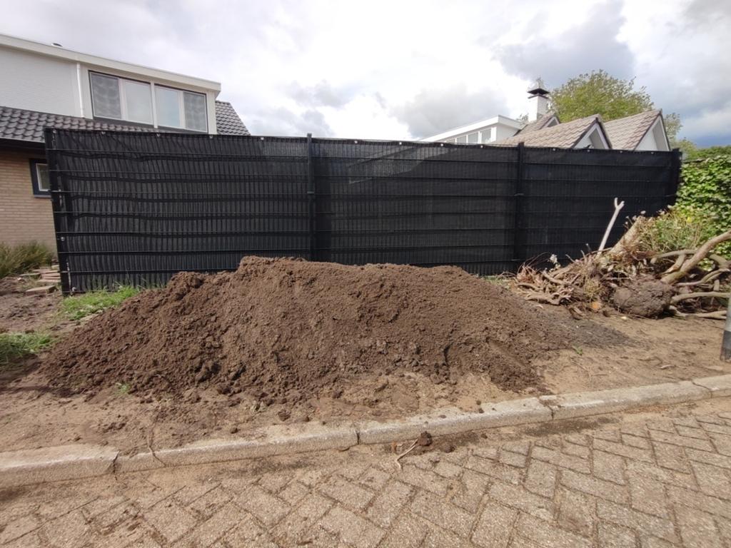 Paar kuub zwarte grond, Tuin en Terras, Zand, Ophalen, Overige typen