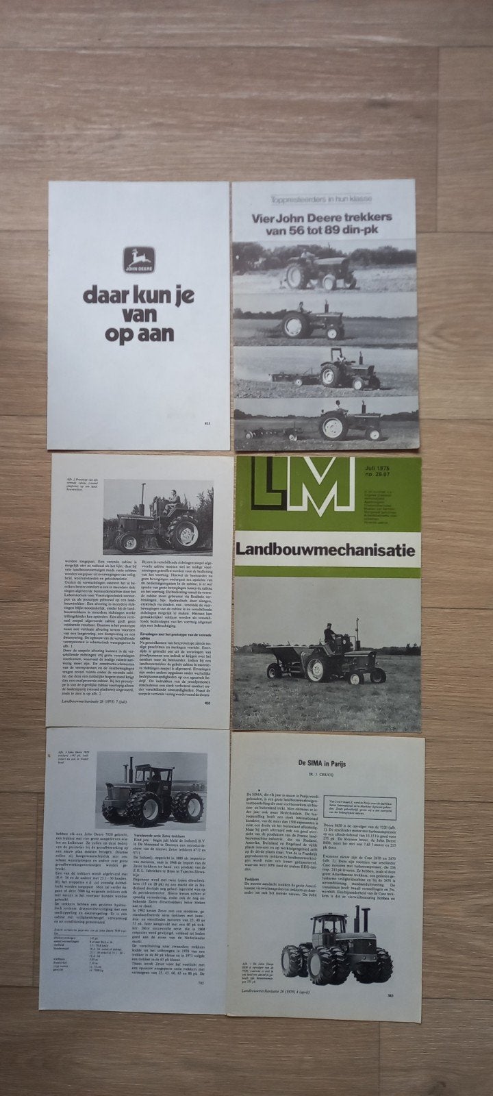 A: JD 1: JOHN DEERE advertenties., Ophalen of Verzenden, 1920 tot 1940, Tijdschrift