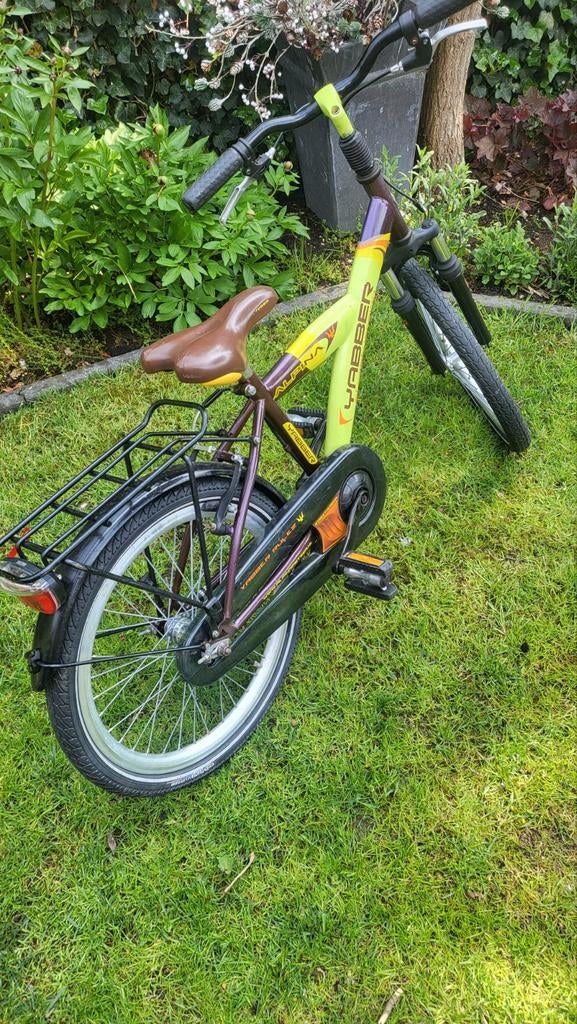 Stoere jongensfiets 24 inch - Yabber, Velgrem, Ophalen of Verzenden, Handrem, Yabber