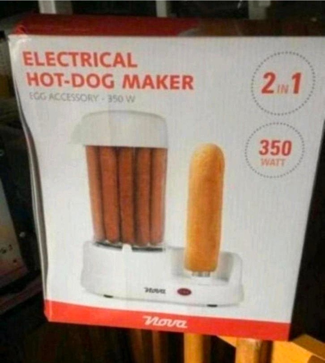 elektrische hot-dog maker / eierkoker zie foto’s voor specif, Ophalen of Verzenden, Nieuw