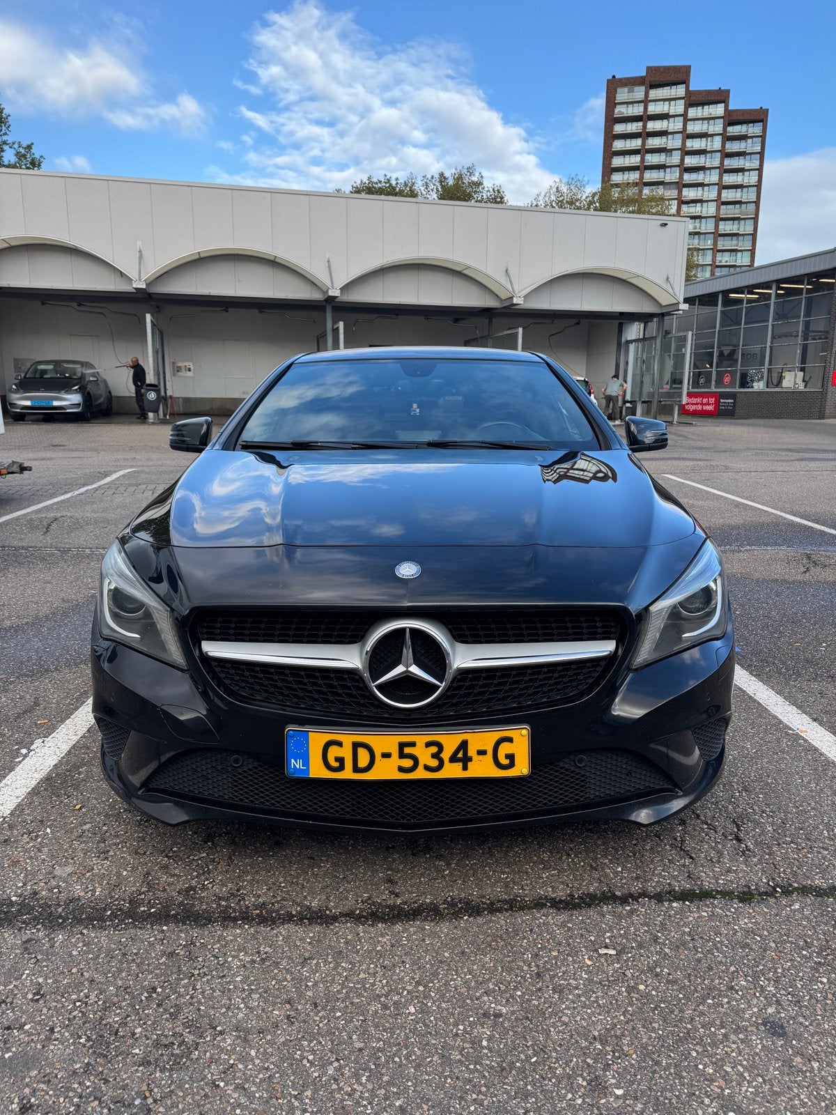 Mercedes-Benz CLA 200 1.6 115KW 2013 Zwart, Auto's, Voorwielaandrijving, CLA, Zwart, 1595 cc