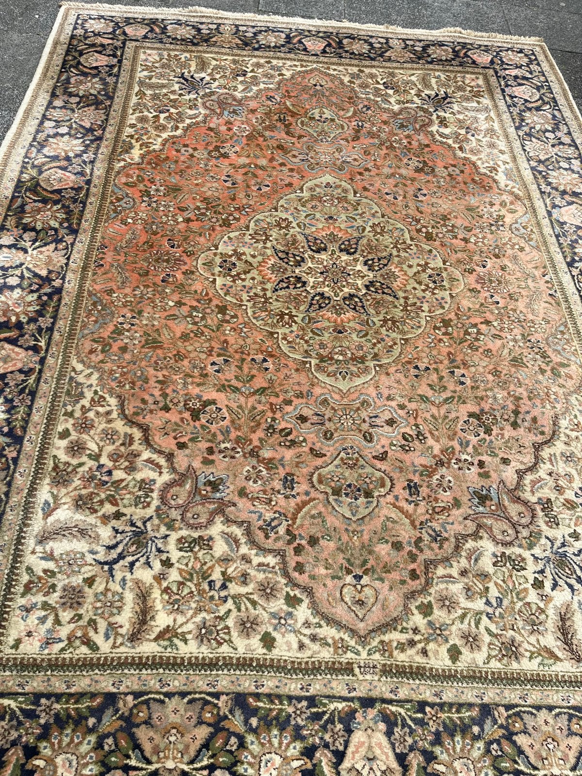 Prachtig Perzisch Tapijt Tabriz 166x232 - Handgeknoopt, 150 tot 200 cm, 200 cm of meer, Ophalen of Verzenden, Zo goed als nieuw