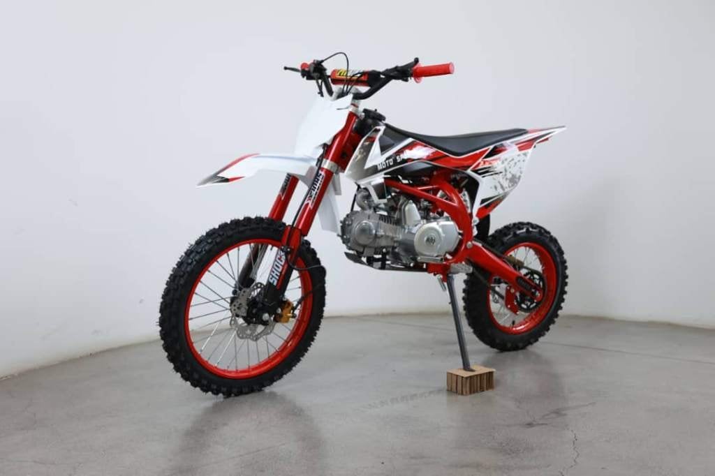 150cc crossmotor pitbike | E-start + kick, Fietsen en Brommers, Minibikes, Midibikes en Pitbikes, Ophalen, Nieuw, Pitbike, Ultra Motocross