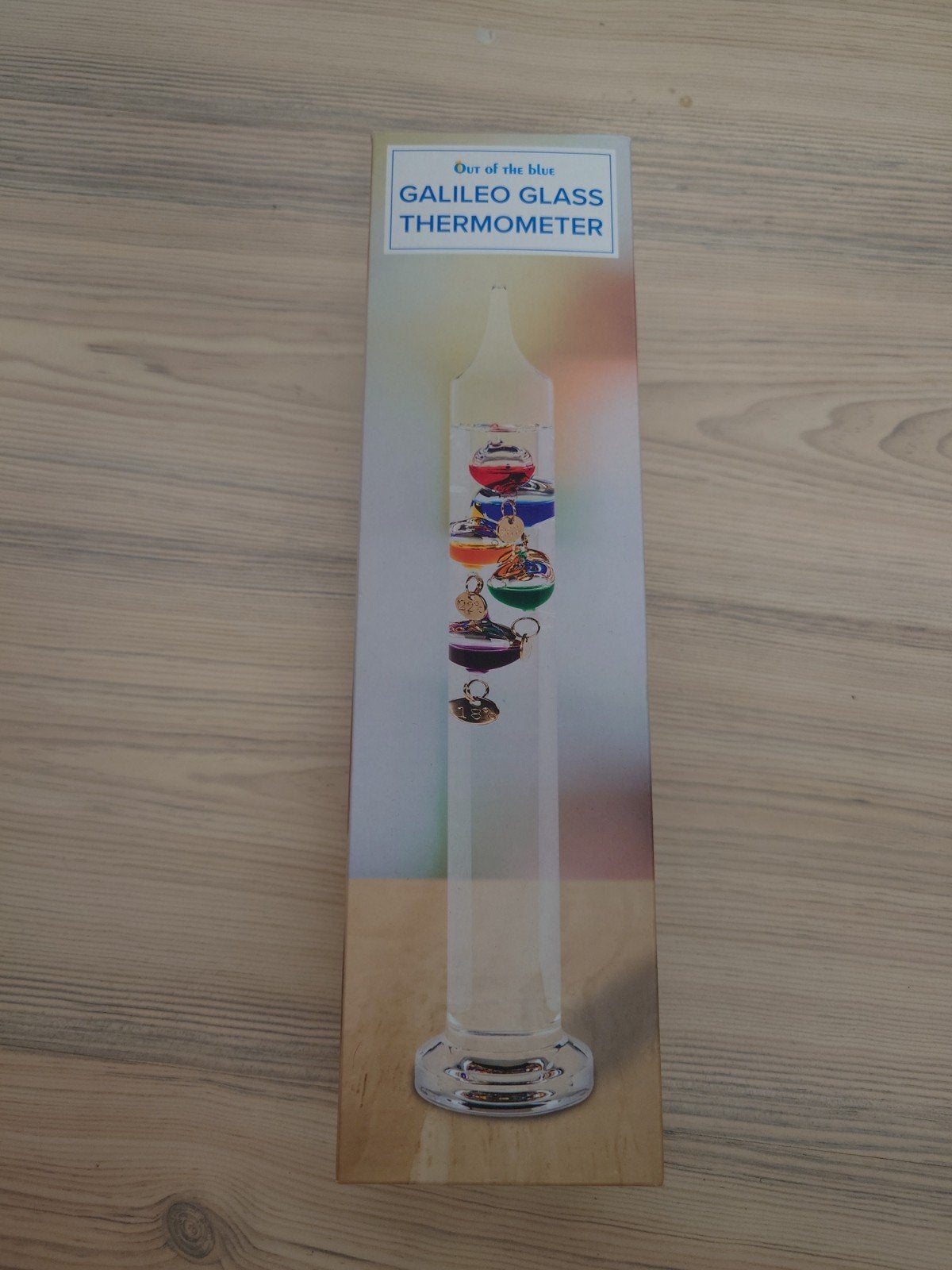 Galileo glazen thermometer, Ophalen of Verzenden, Overige merken, Decoratieve thermometer, Glas