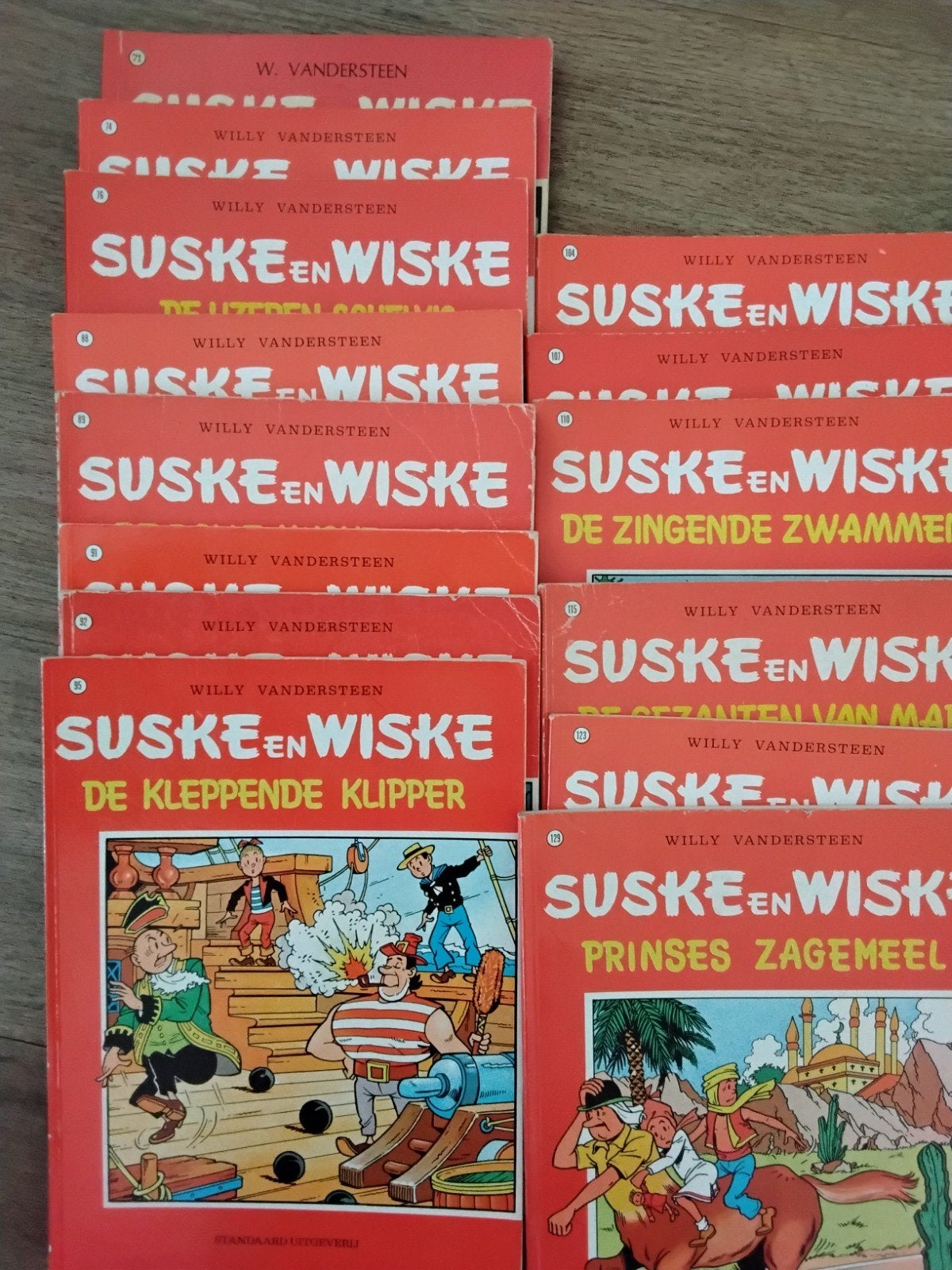 Suske en Wiske stripboeken - Diverse titels, Meerdere stripboeken, Ophalen of Verzenden, Gelezen