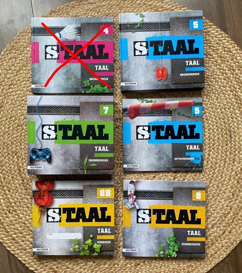 STAAL taal materiaal, Boeken, Ophalen of Verzenden, Zo goed als nieuw, Overige niveaus, Nederlands