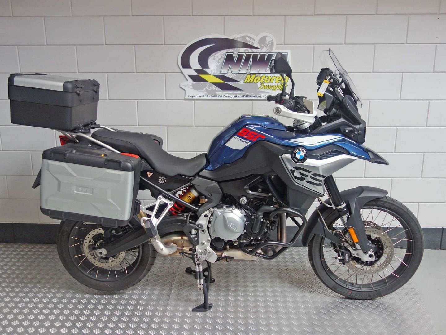BMW F 850 GS, 853 cc, 2 cilinders, Motorrijbewijs A, Bedrijf
