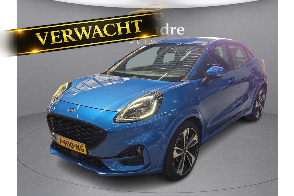 Ford Puma 1.0 EcoBoost Hybrid ST-Line X First Edition 6 maan, Auto's, Ford, Bedrijf, Te koop, Puma, ABS, Achteruitrijcamera, Adaptive Cruise Control