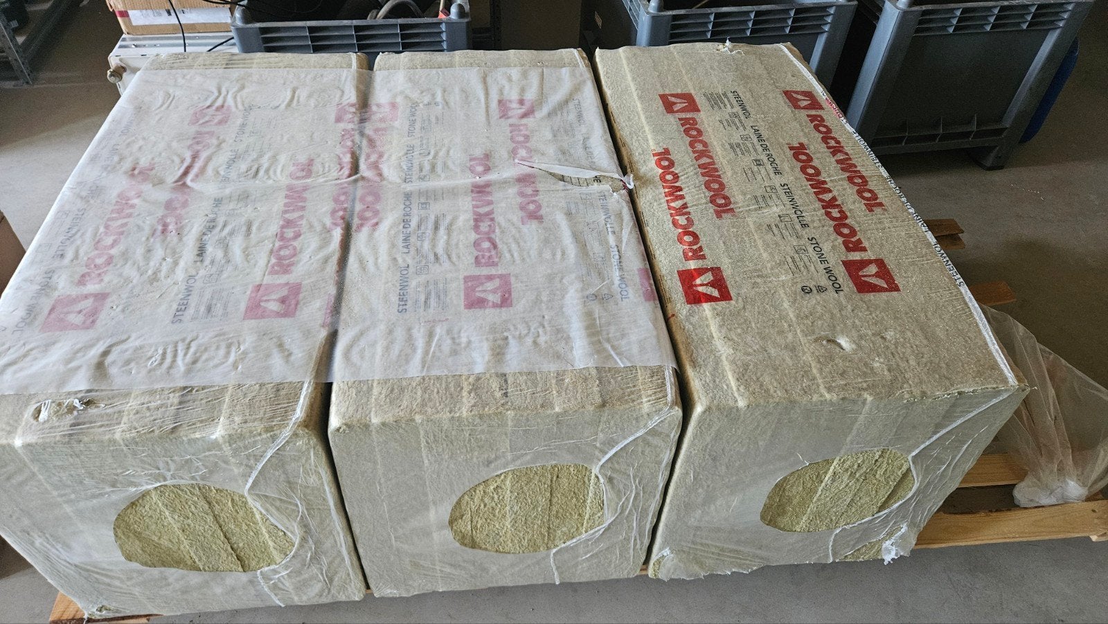Rockwool isolatie materiaal - 17,28 m2, Ophalen, 4 tot 8 cm, Dakisolatie, Nieuw