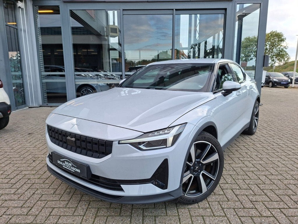 Polestar 2 SRSM 63KWH NAVI LMV PDC-CAMERA STOELVW, Auto's, Automaat, Polestar 2, 444 km, Gebruikt