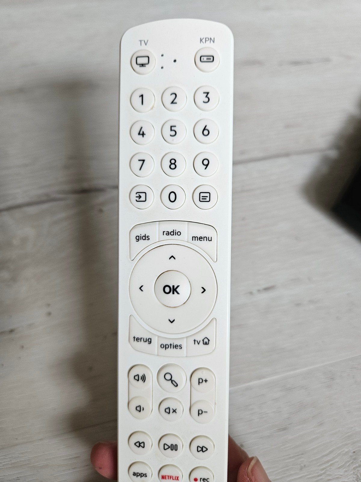 KPN afstandsbediening voor TV en Mediabox, Ophalen of Verzenden, Gebruikt, Origineel, Tv