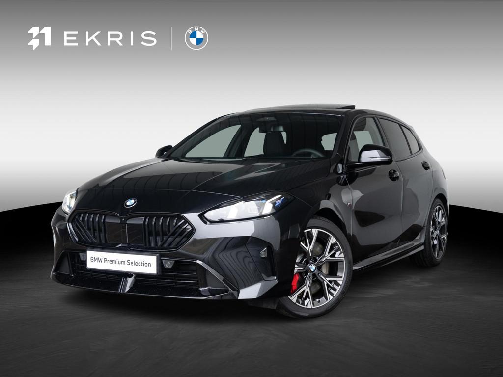 BMW 1 Serie 120 | M Sportpakket Pro | Premium Pack | Stuurwi, Stof, Gebruikt, Met garantie (alle), Zwart