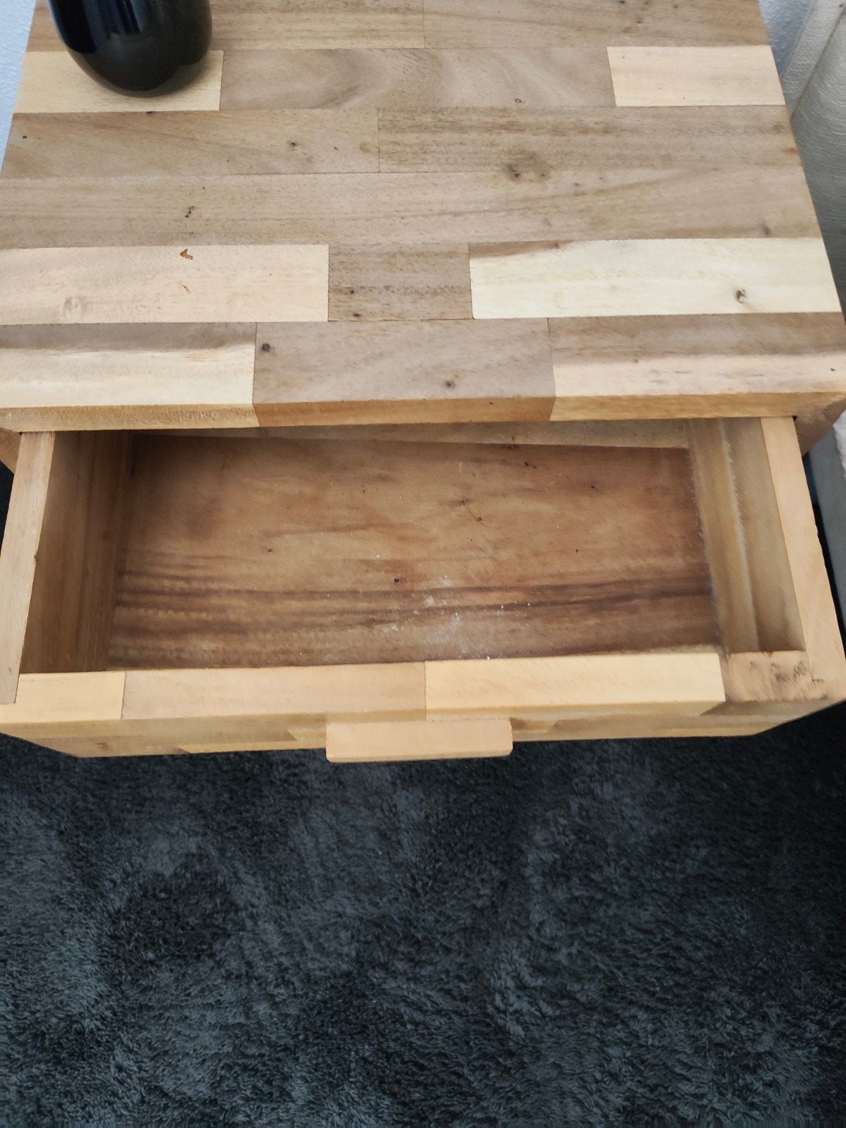 Nachtkastjes (2), bamboe, Ophalen, Minder dan 50 cm, 50 tot 100 cm, Rond
