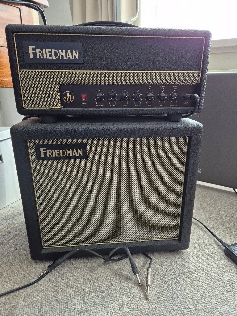 Friedman JJ-Junior (20W) Head + Cabinet, Ophalen of Verzenden, Zo goed als nieuw, Gitaar, Minder dan 50 watt