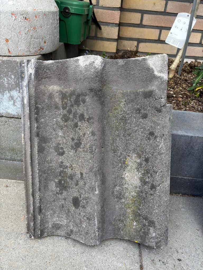 Gevelpannen, Doe-het-zelf en Verbouw, Dakpannen en Dakbedekking, Ophalen, Gebruikt, Steen of Klei, Minder dan 5 m²