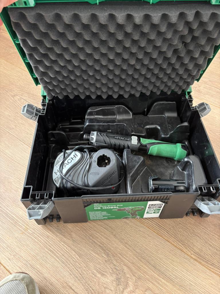 Hikoki / Hitachi db3dl2 schroevendraaier met systainer, Ophalen of Verzenden, Boor- en Schroefmachine