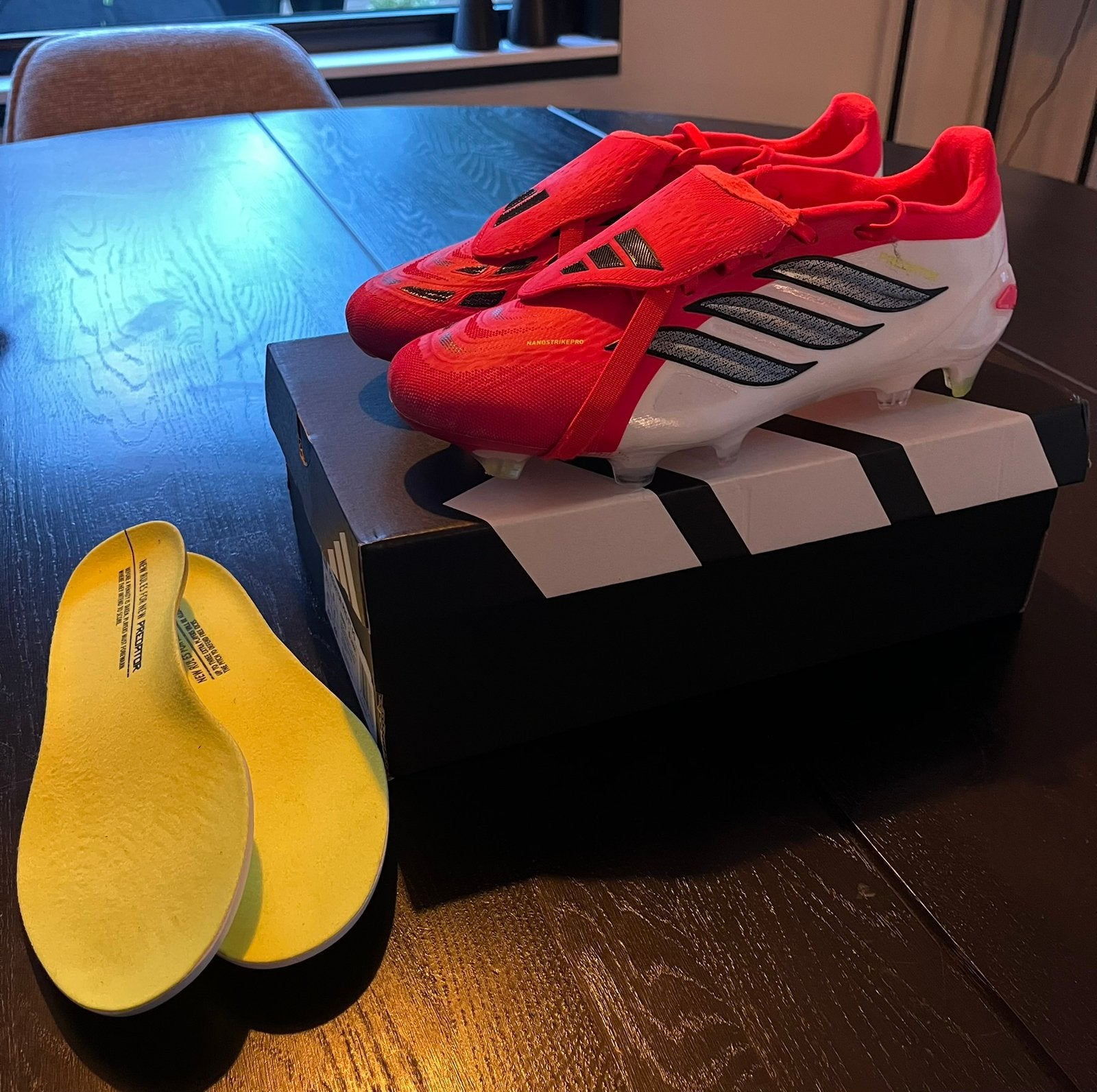 Predator Pro fold-over firm ground voetbalschoenen maat 42, Schoenen, Zo goed als nieuw, Maat M, Ophalen of Verzenden