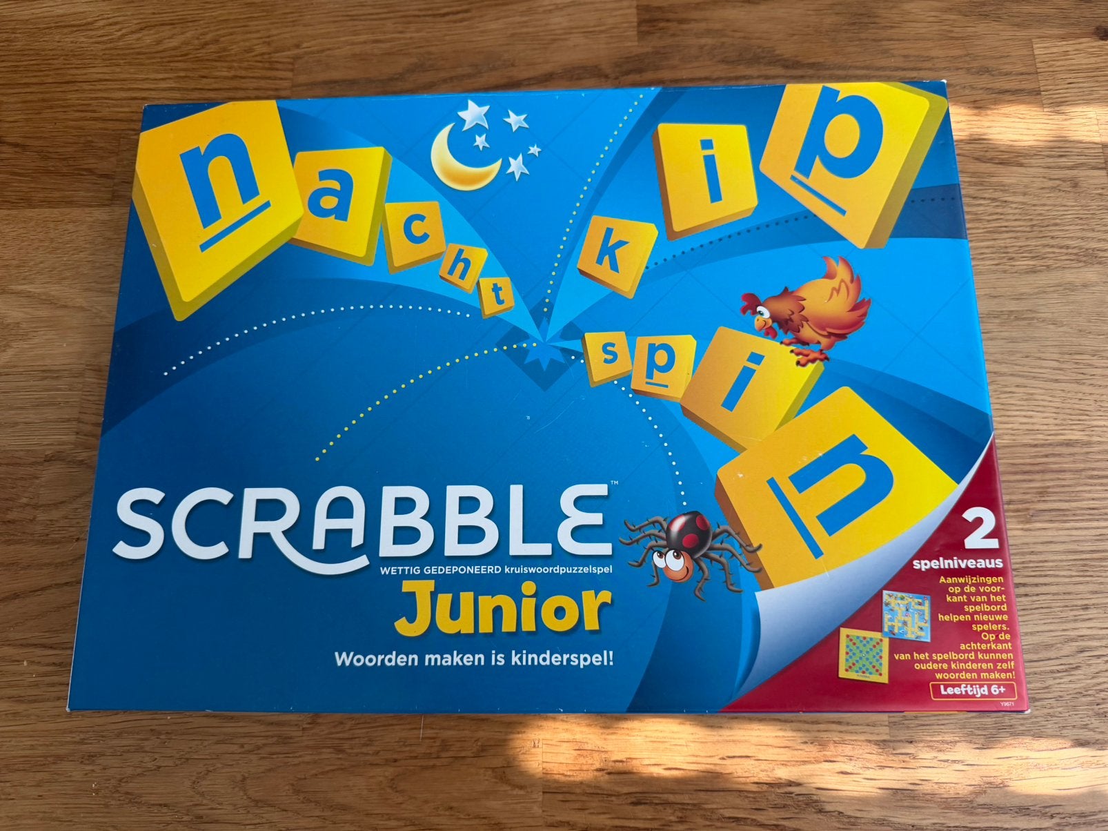 Schrabble junior, Ophalen of Verzenden, Zo goed als nieuw