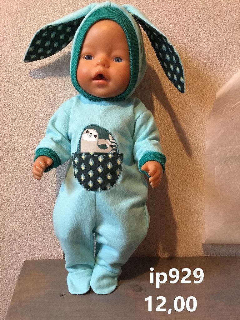 Poppenkleertjes baby born. Set paashaas. Opbrengst KiKa., Ophalen of Verzenden, Nieuw, Babypop