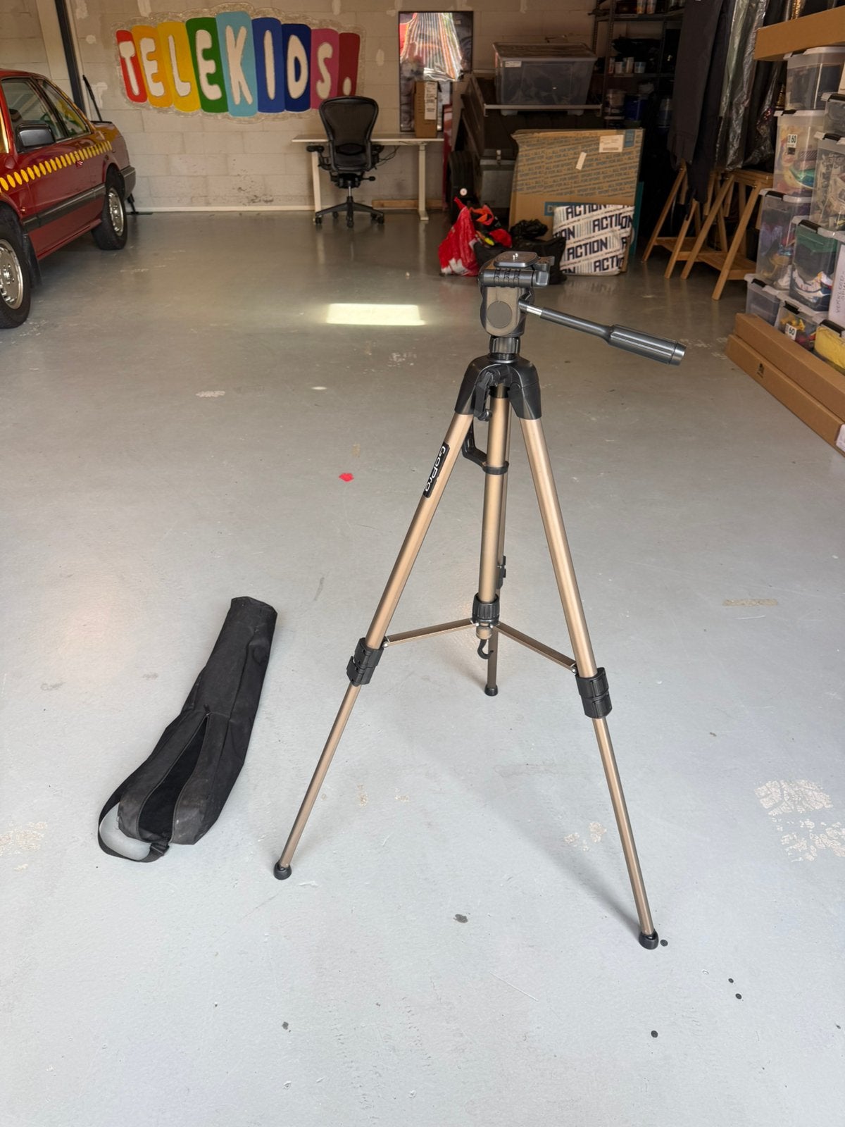 Go pro statief met tas, Ophalen, Minder dan 150 cm, Driepoot