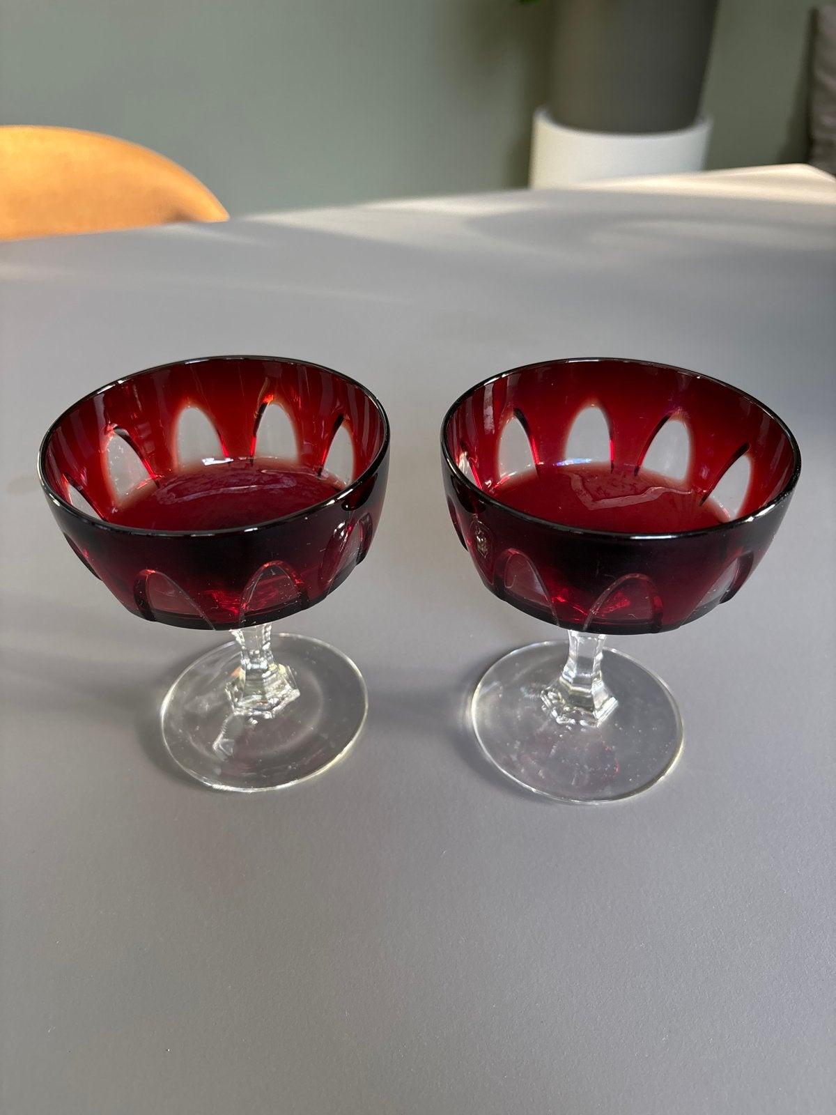 Christal D’arques - Durand champagne glazen., Ophalen of Verzenden